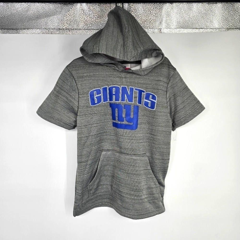 New York NY Giants Hoodie Youth XS NFL Grey Blue